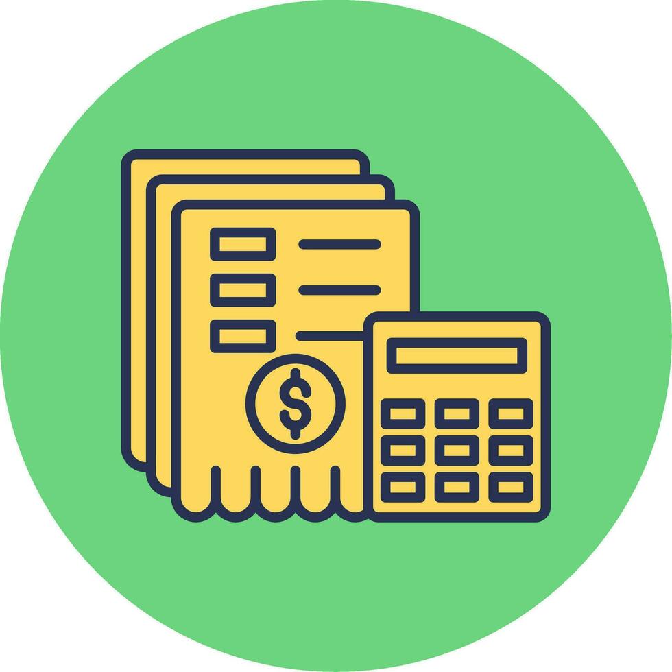 Receipt Vector Icon