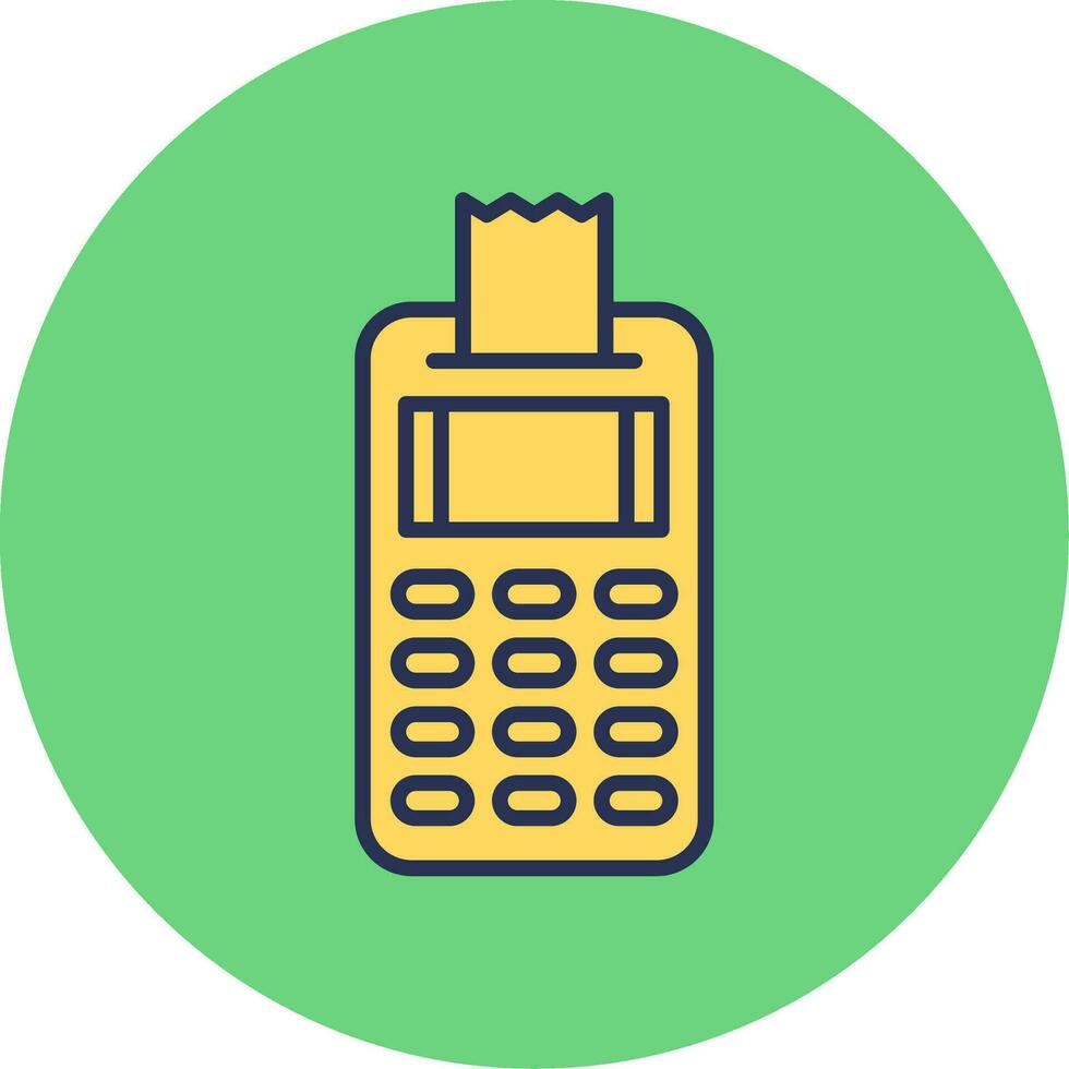 Pos Terminal Vector Icon