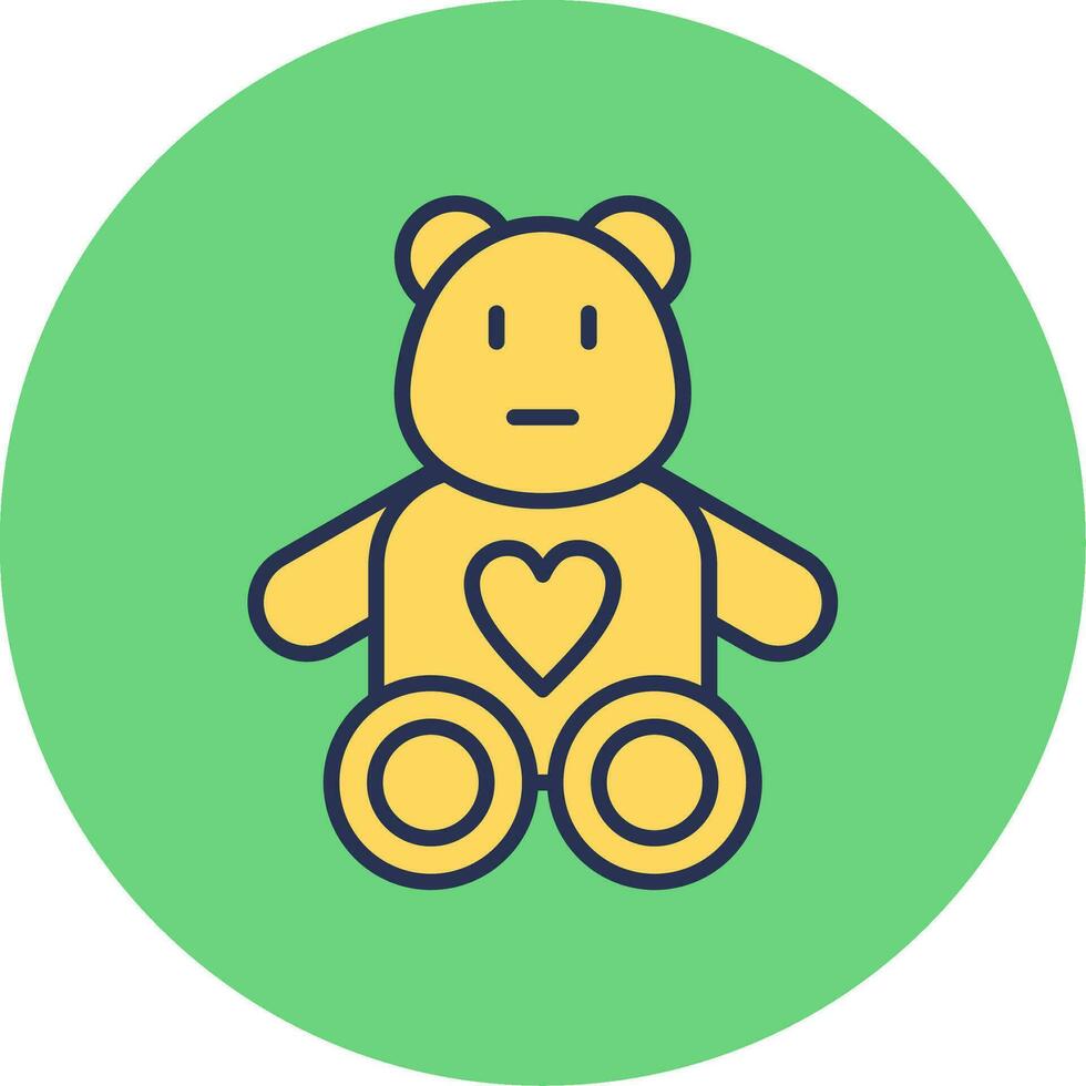 Teddy Bear Vector Icon