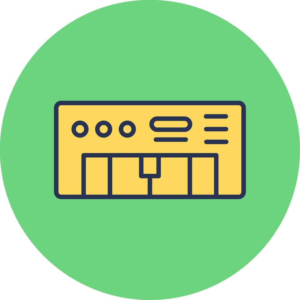 Piano Vector Icon