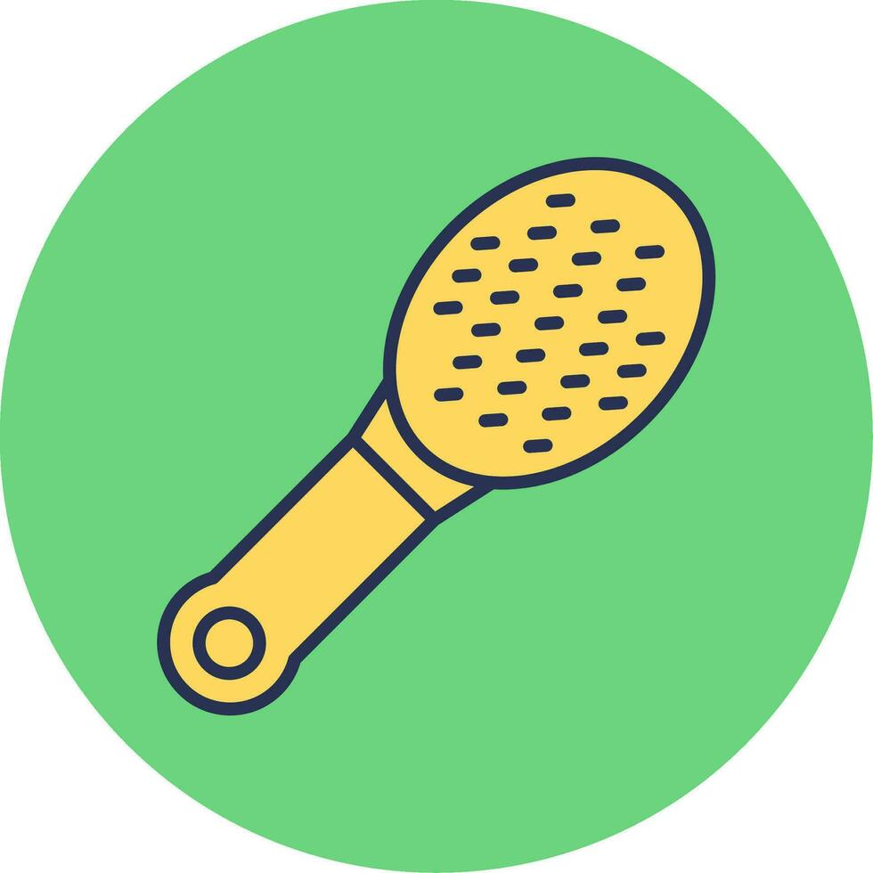 Hair Brush Vector Icon