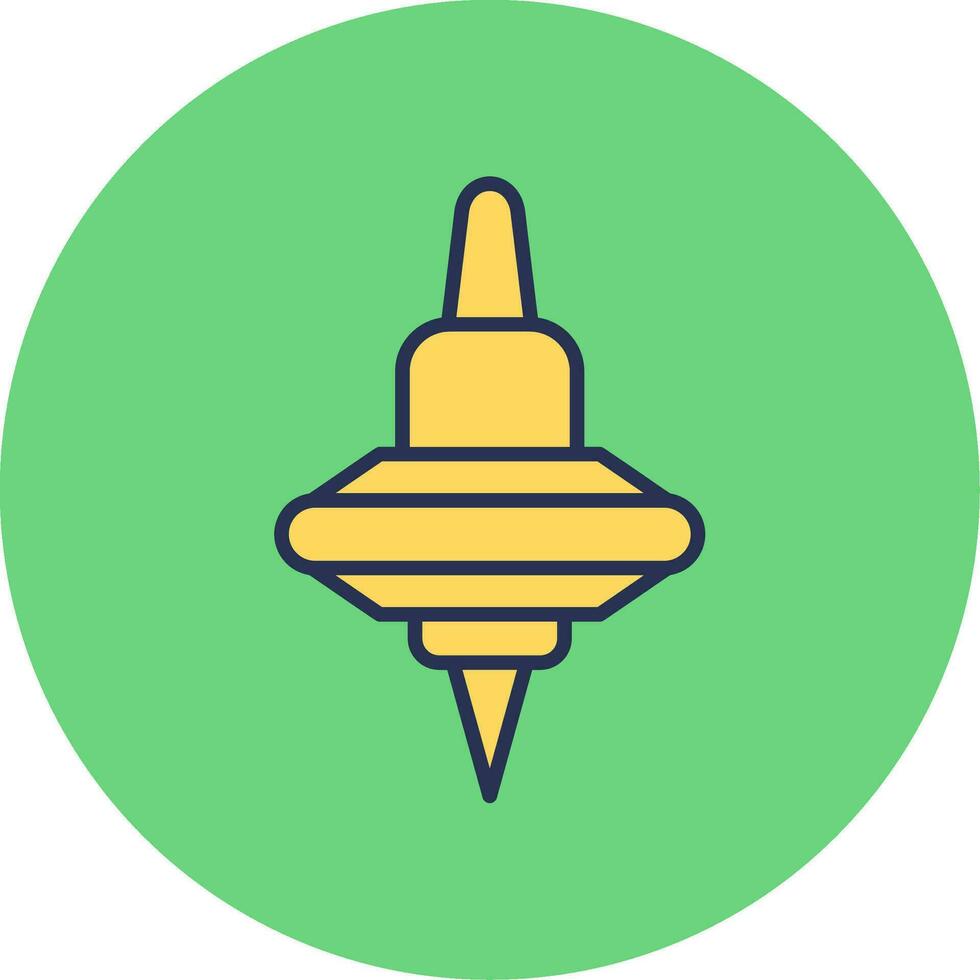 Spinning Top Vector Icon