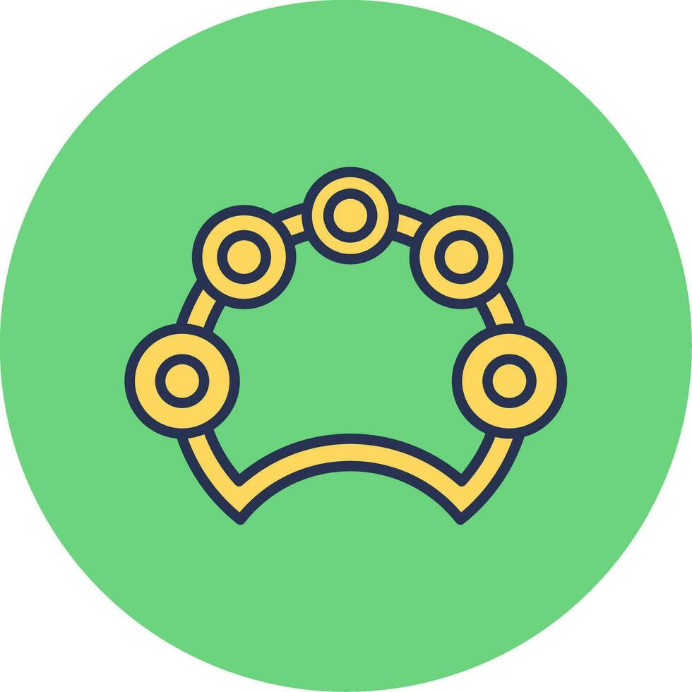 Tambourine Vector Icon