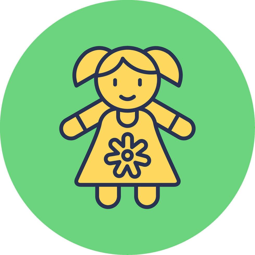 Doll Vector Icon