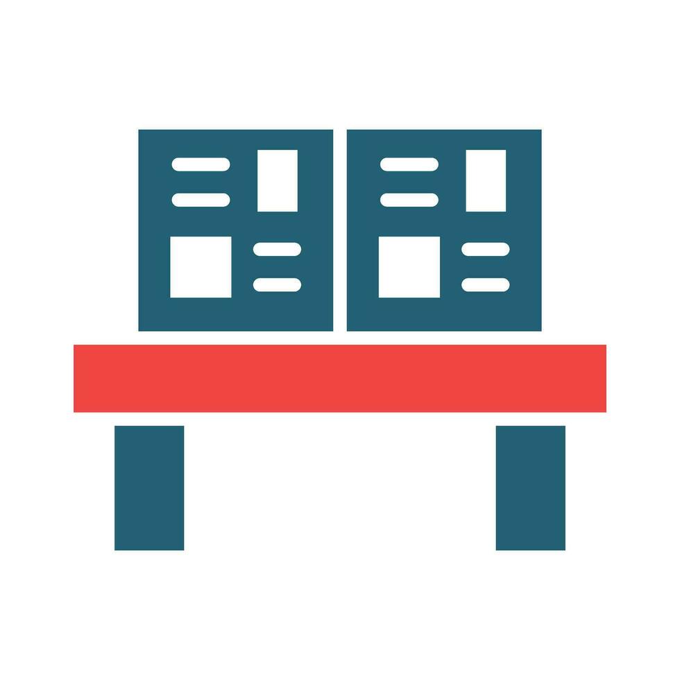 Packages Vector Glyph Two Color Icon For Personal And Commercial Use.