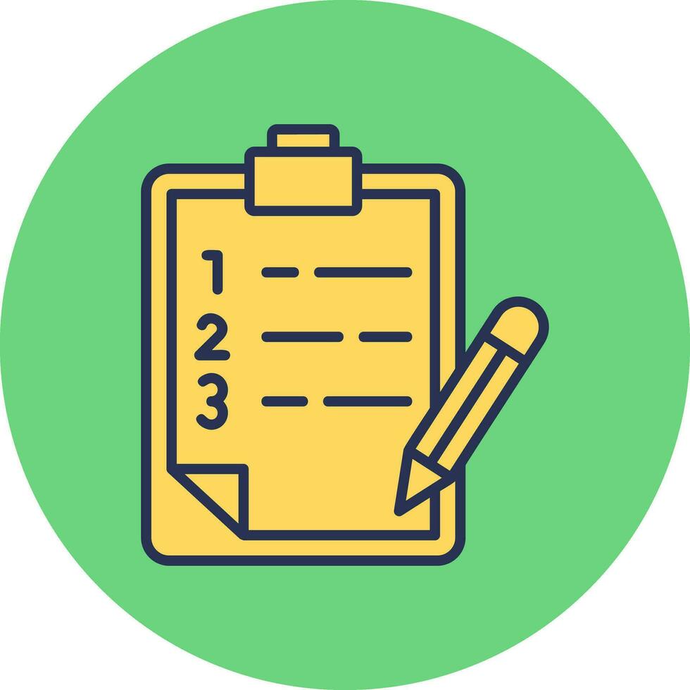 Clipboard Vector Icon