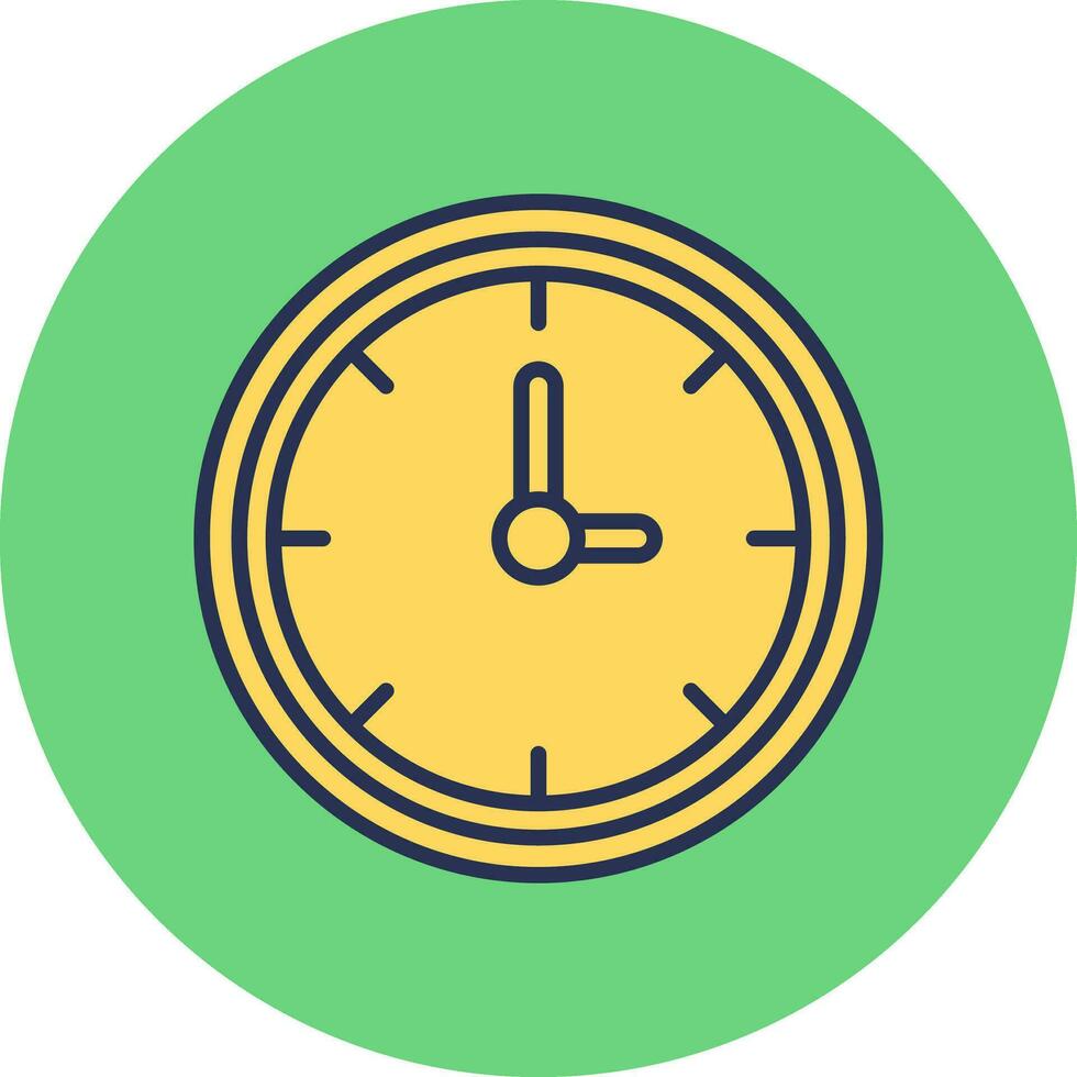Clock Vector Icon
