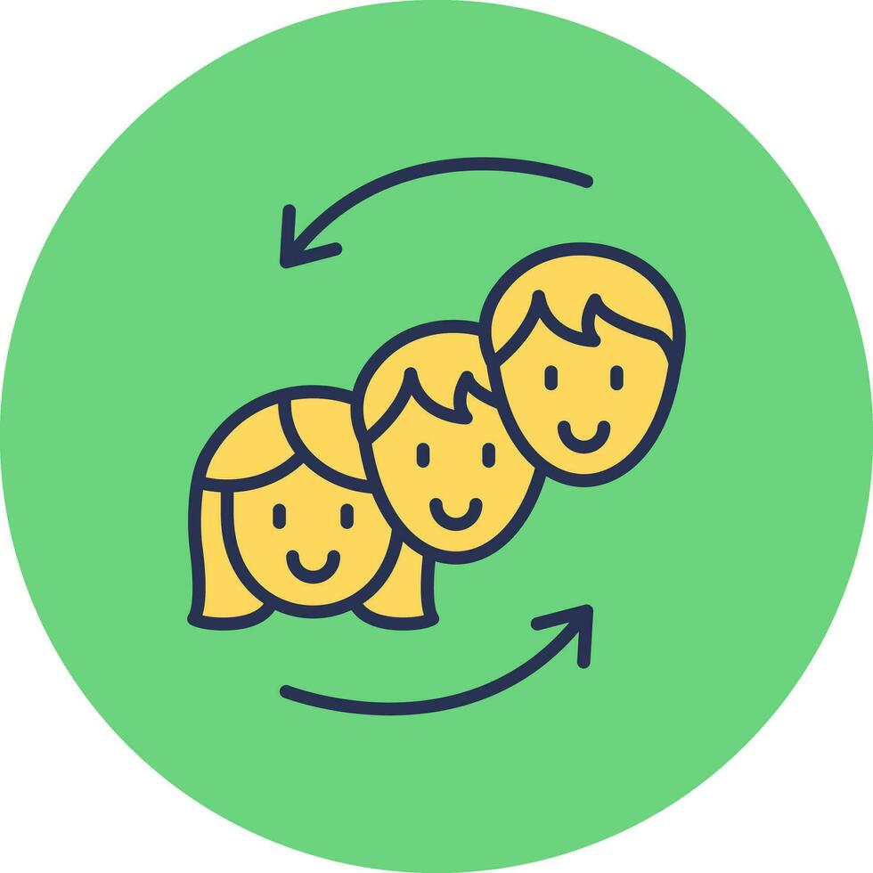 Delegation Vector Icon