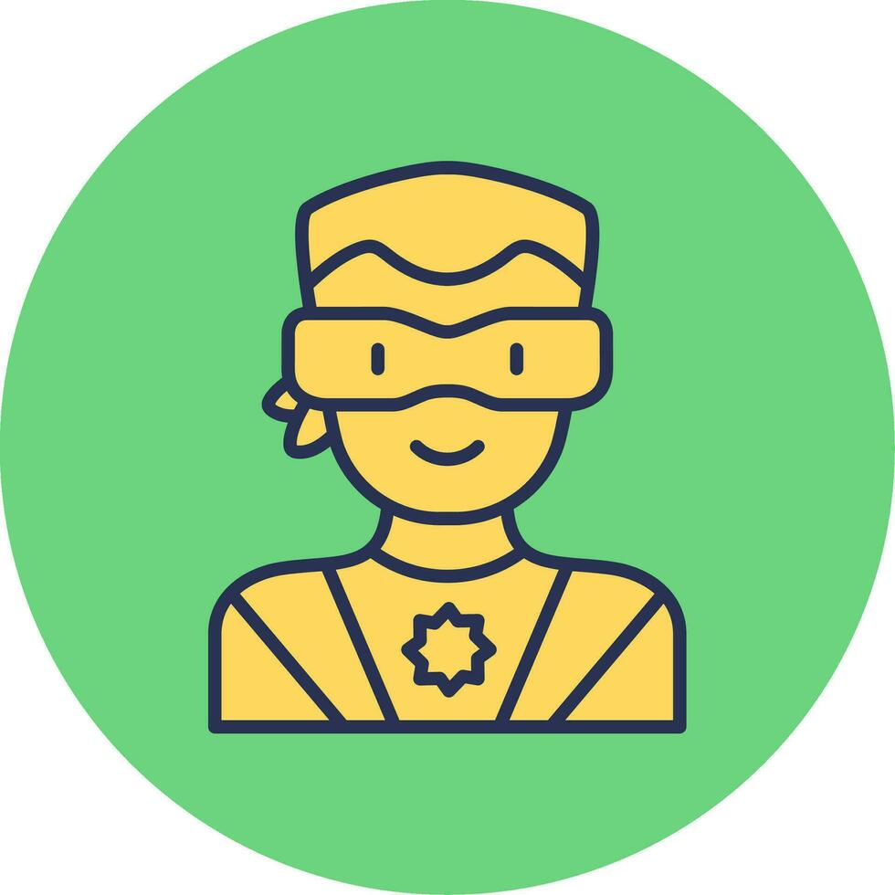 Superhero Vector Icon