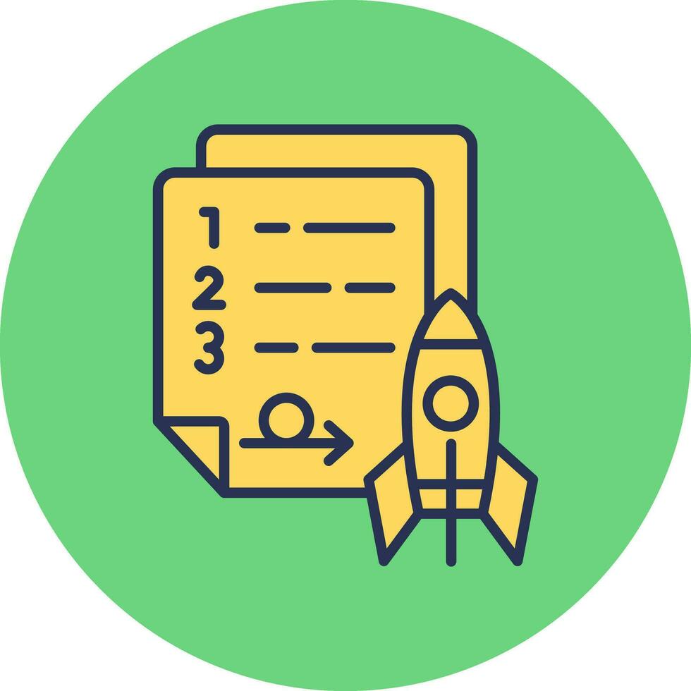Planing Vector Icon