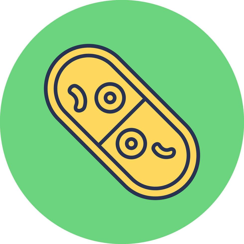Cylindrocystis Vector Icon