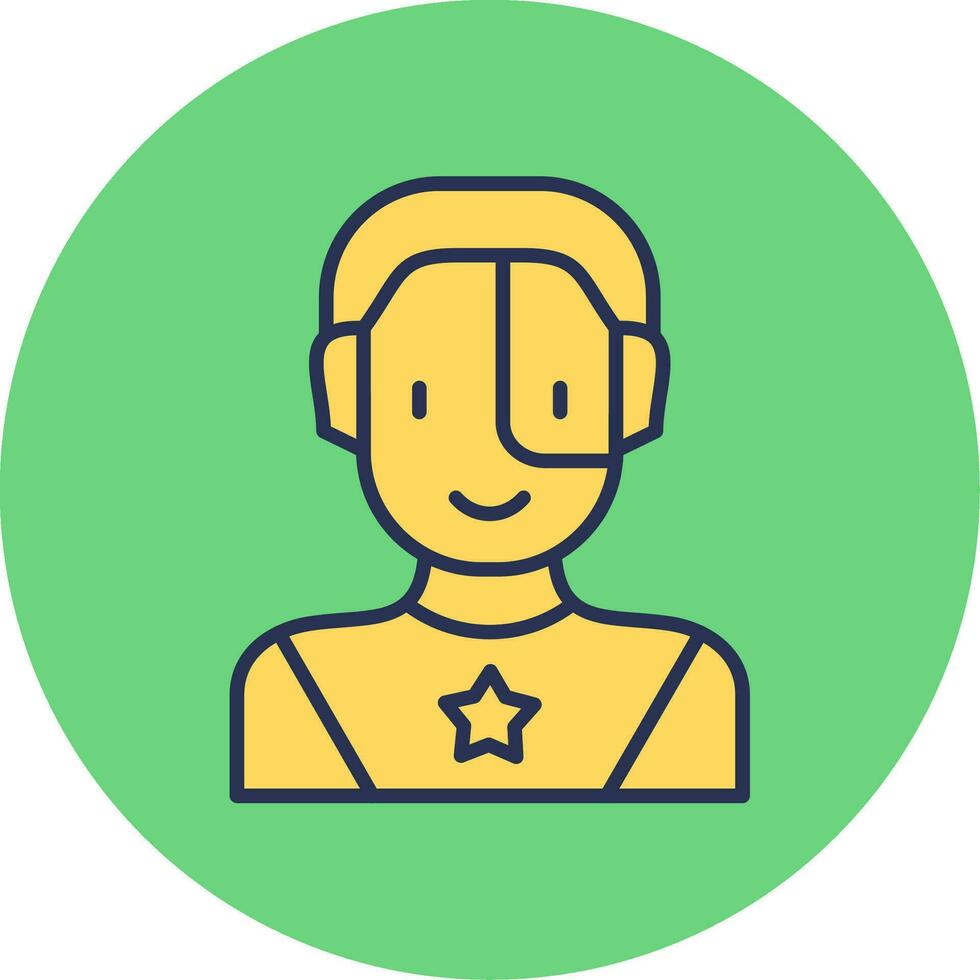 Superhero Vector Icon