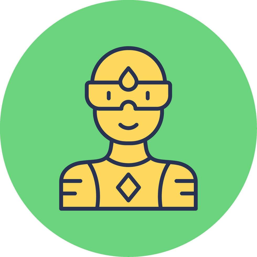 Superhero Vector Icon
