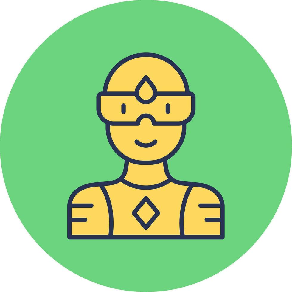 Superhero Vector Icon