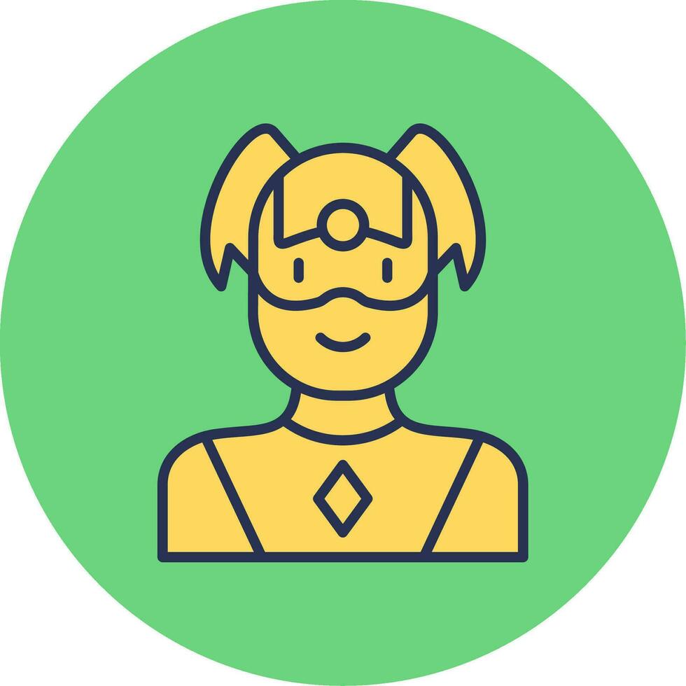 Superhero Vector Icon