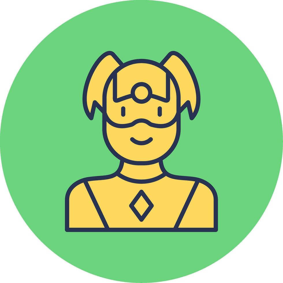 Superhero Vector Icon