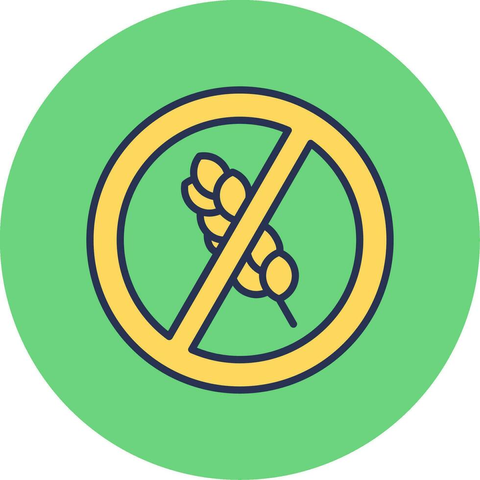 Gluten Vector Icon