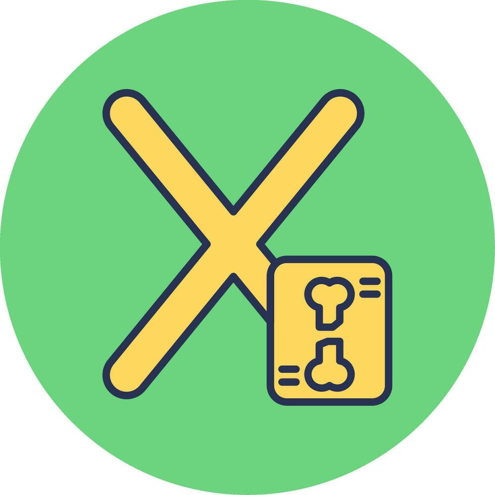 Capital X Vector Icon