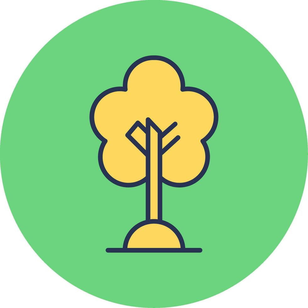 Cherry Tree Vector Icon