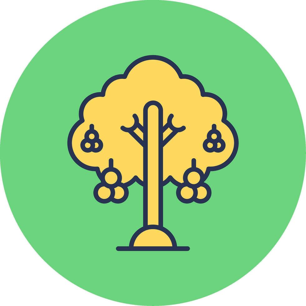 Rowan Vector Icon