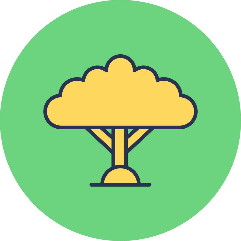 Dragon Tree Vector Icon