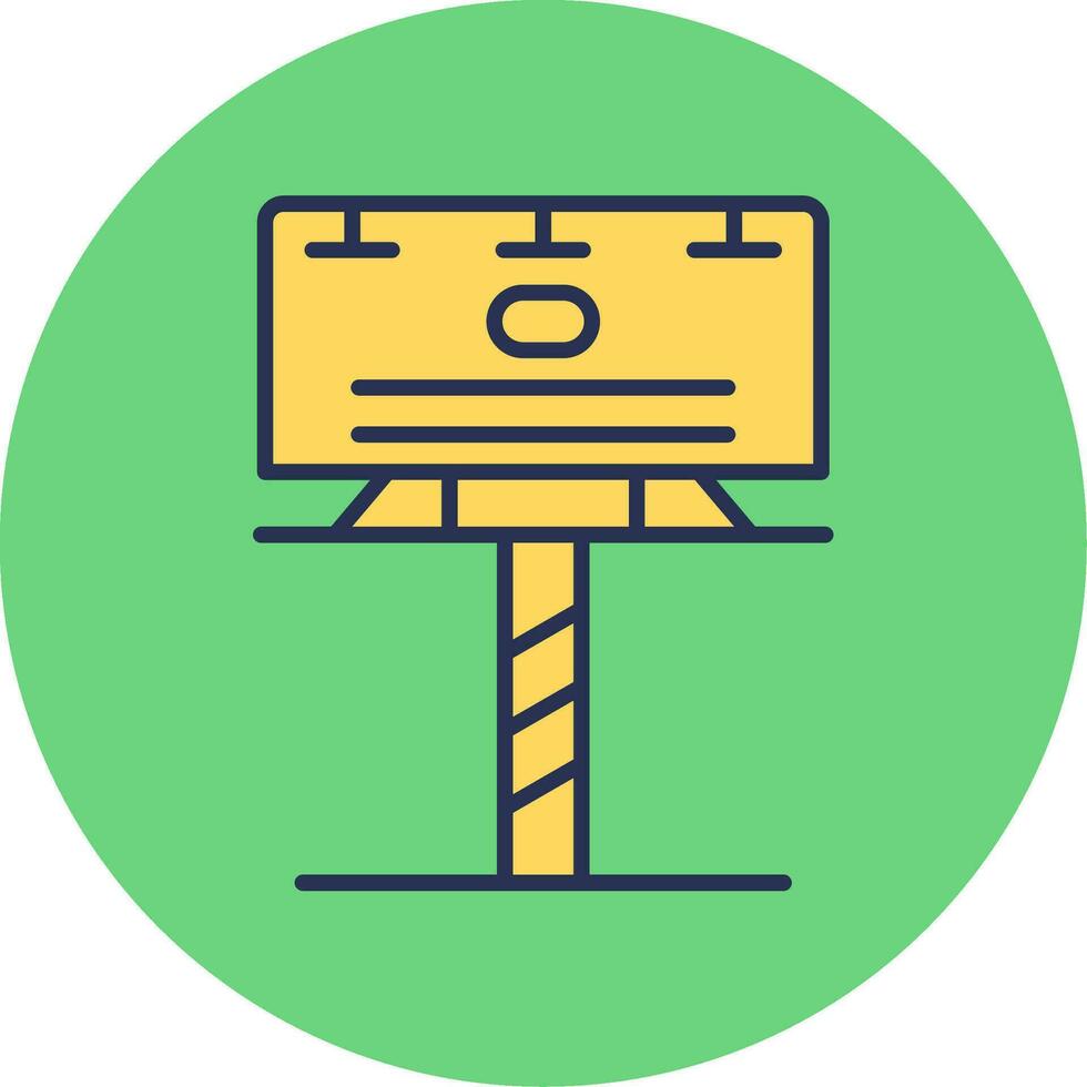 Billboard Vector Icon