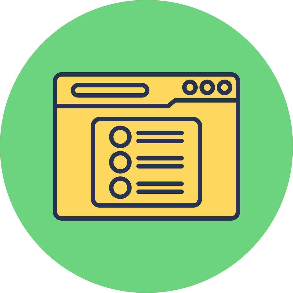 Polling Vector Icon