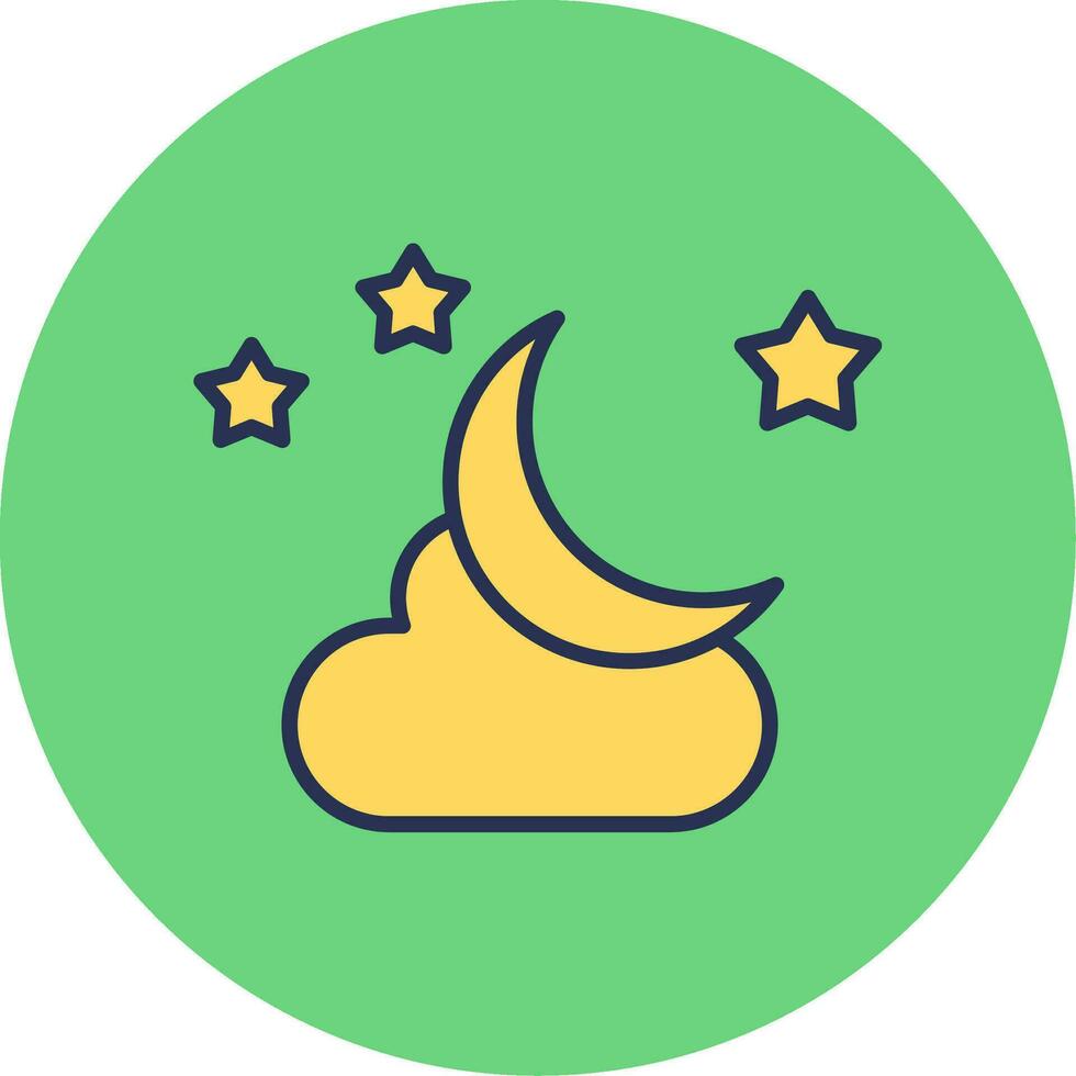 Moon Vector Icon