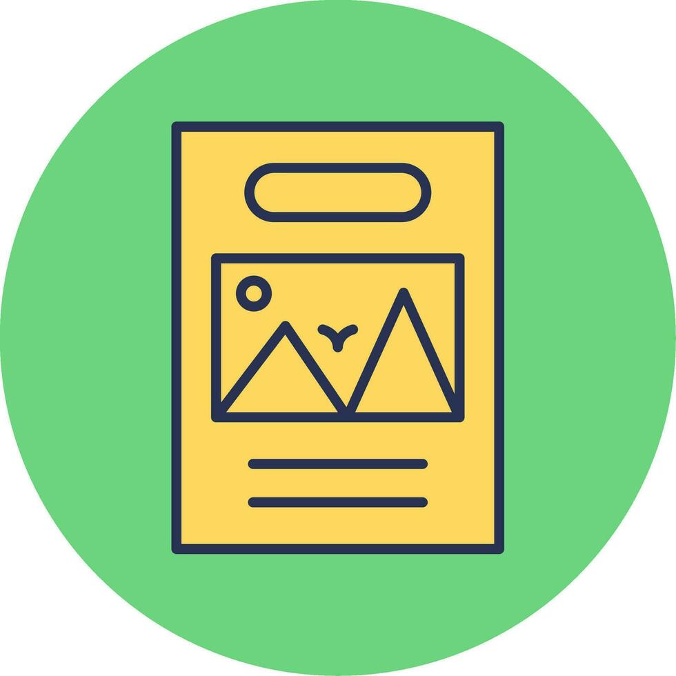 Posters Vector Icon