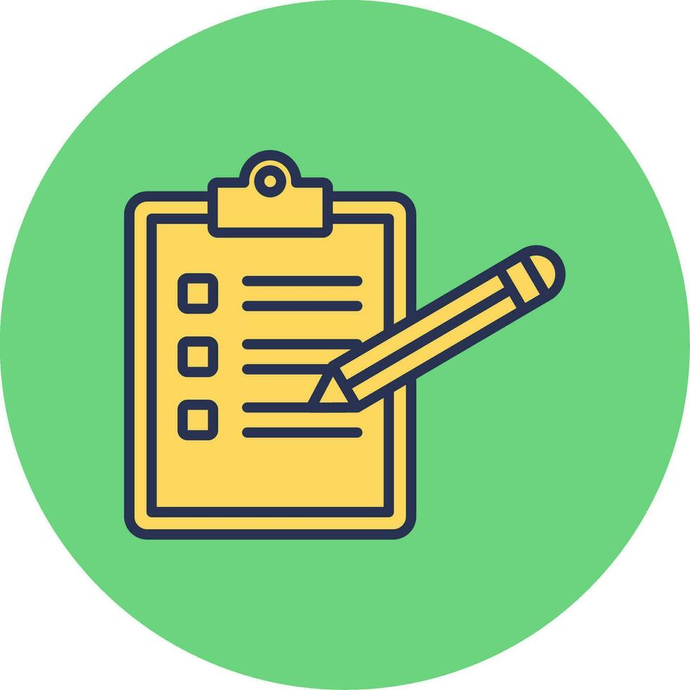 Clipboard Vector Icon