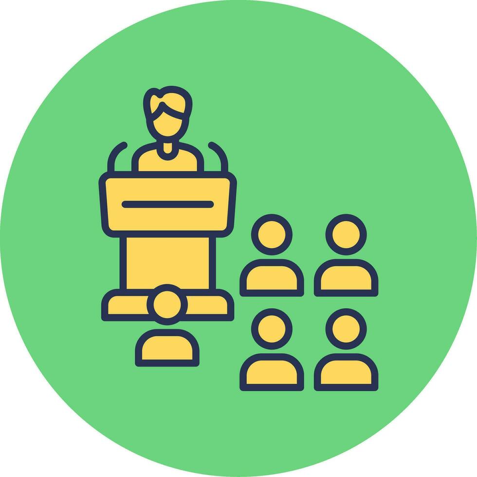 Conference Vector Icon