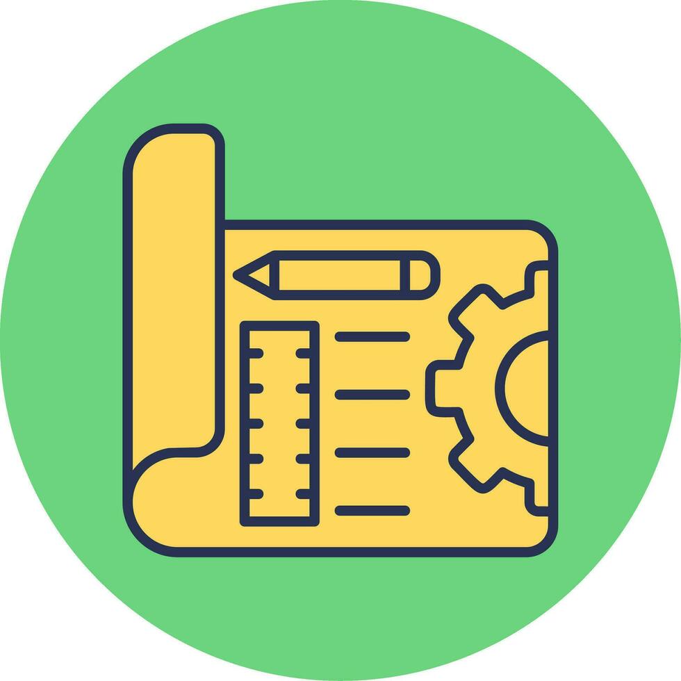 blueprint Vector Icon