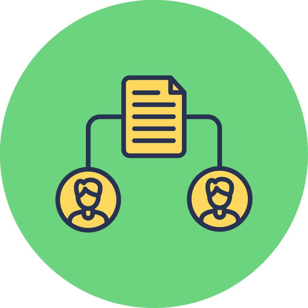 File Share Vector Icon