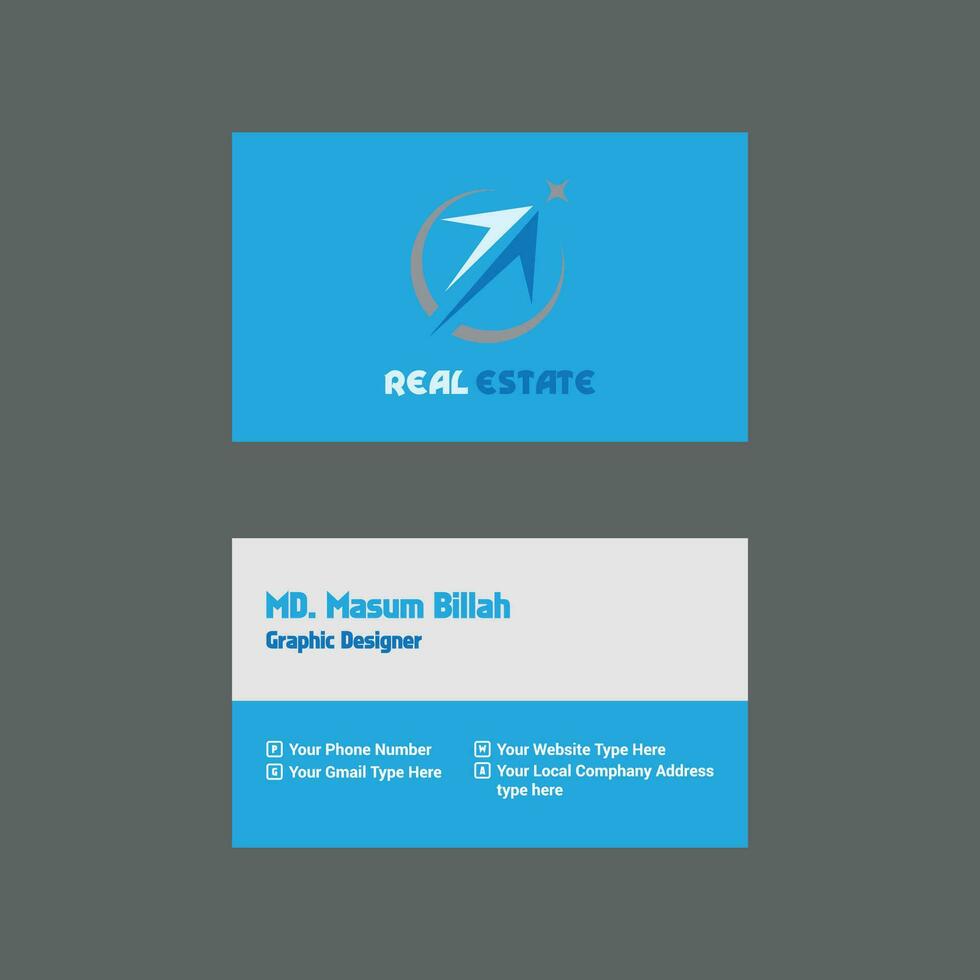 Professional Business Card design vector