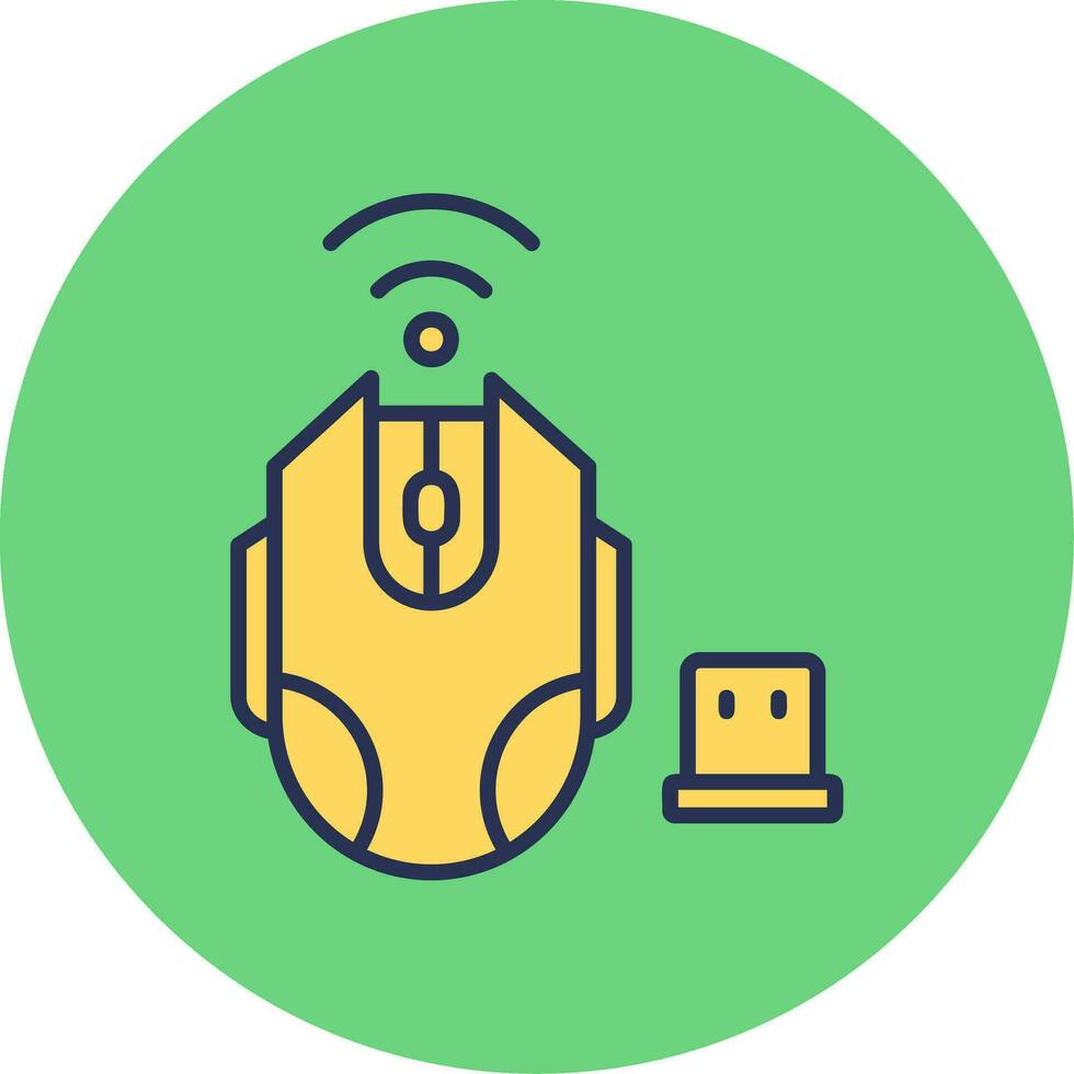 Wireless Mouse Vector Icon