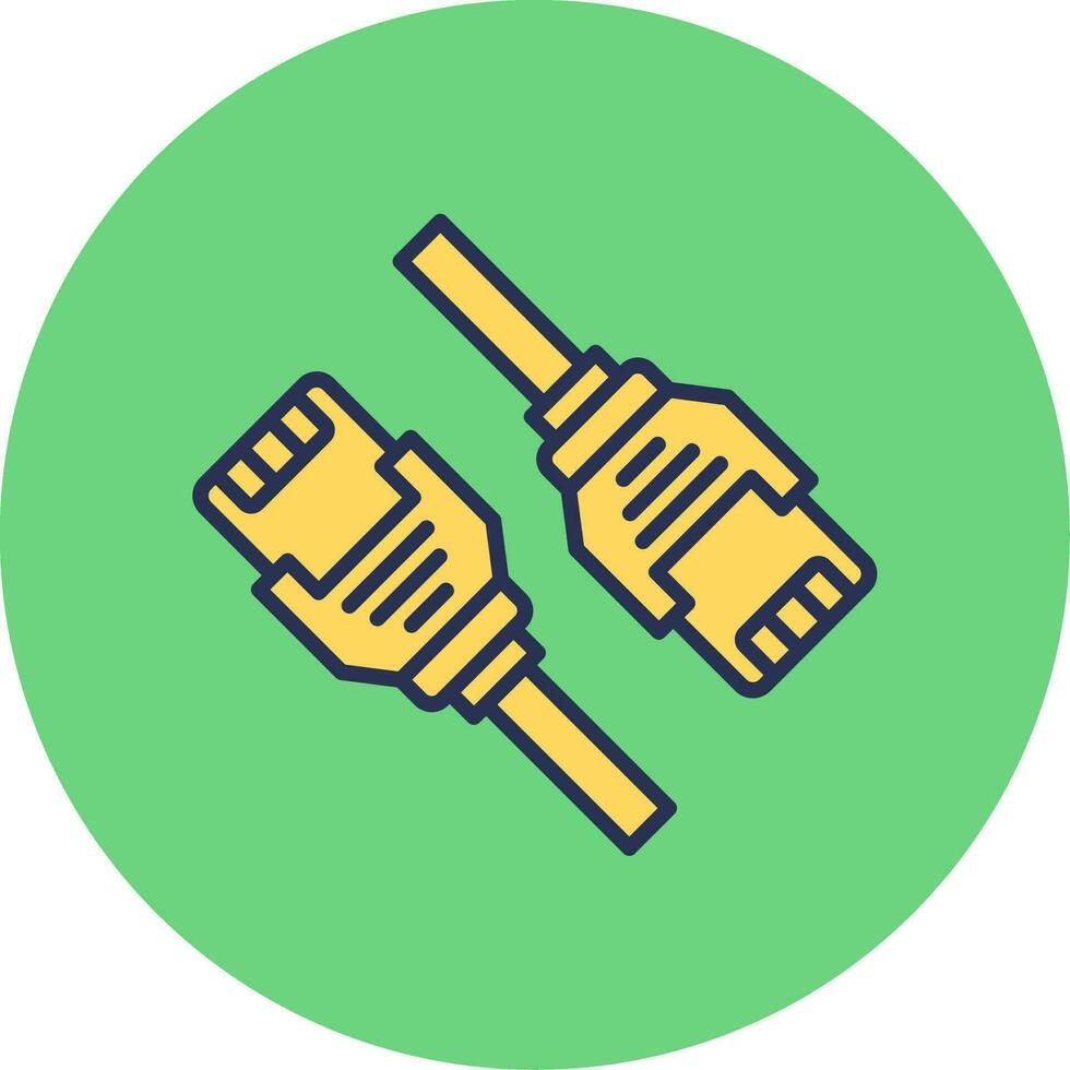 Network Cable Vector Icon