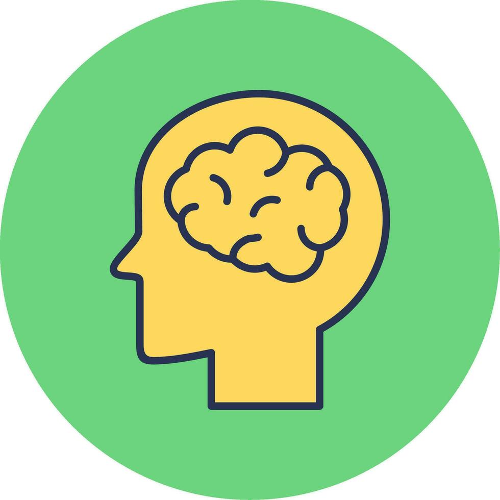 Human Brain Vector Icon