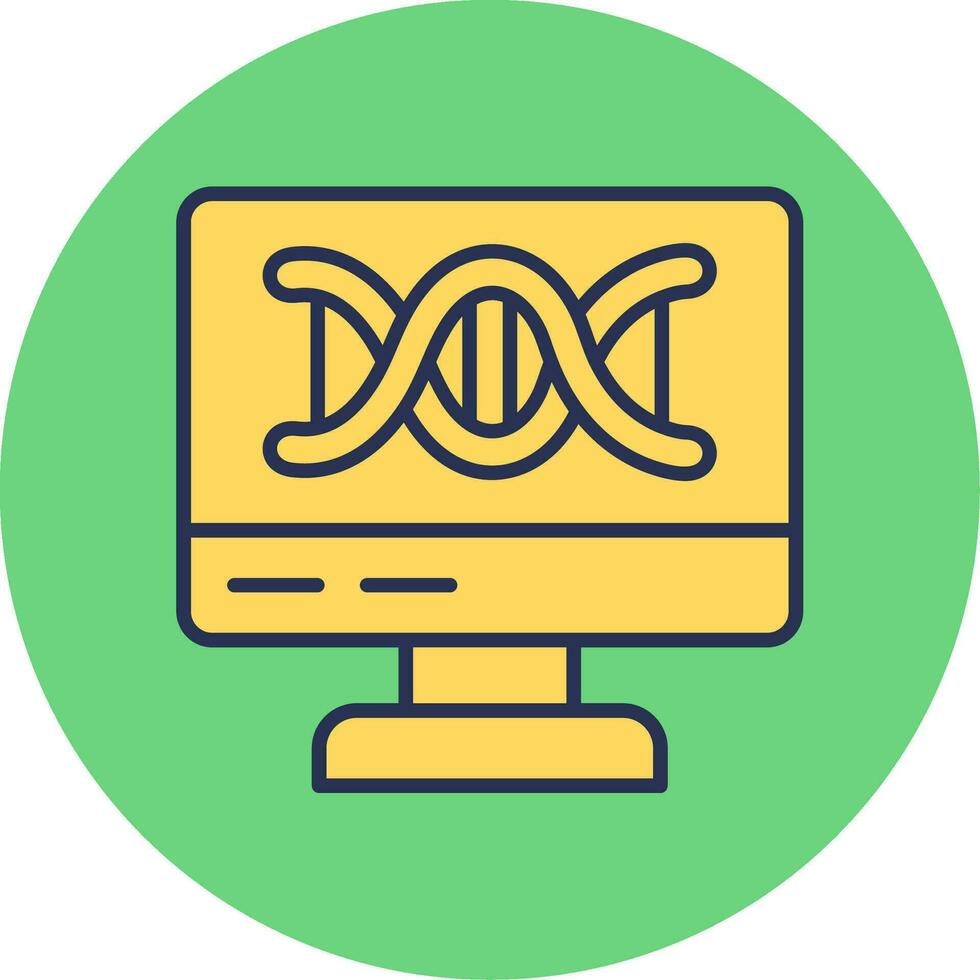 Dna Vector Icon