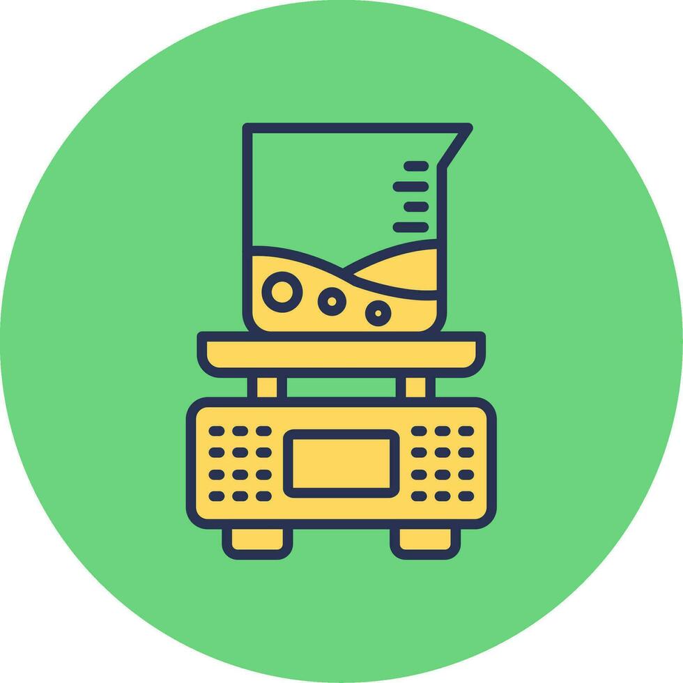 Chemical Weight Vector Icon