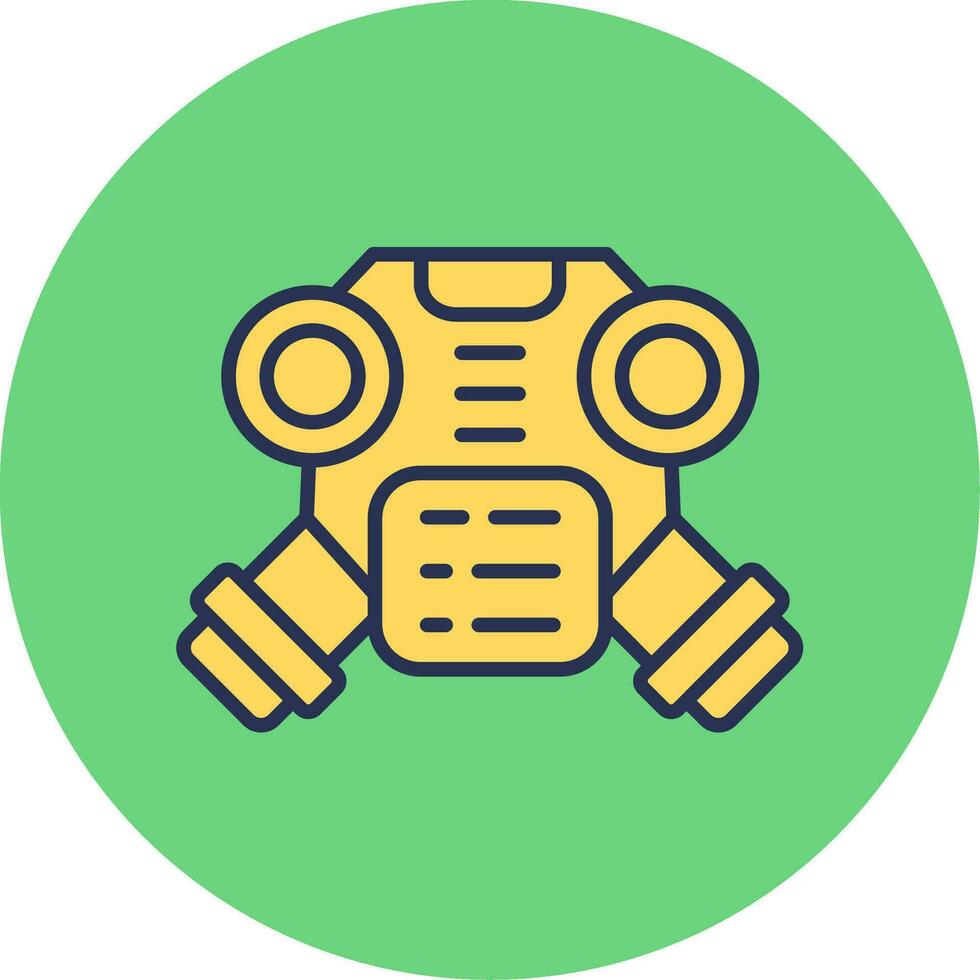 Gas Mask Vector Icon