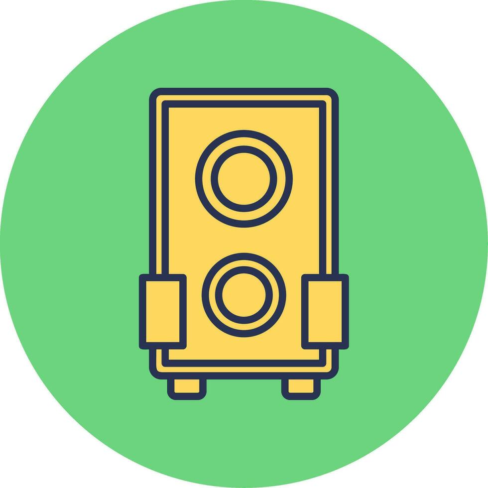 Subwoofer Vector Icon