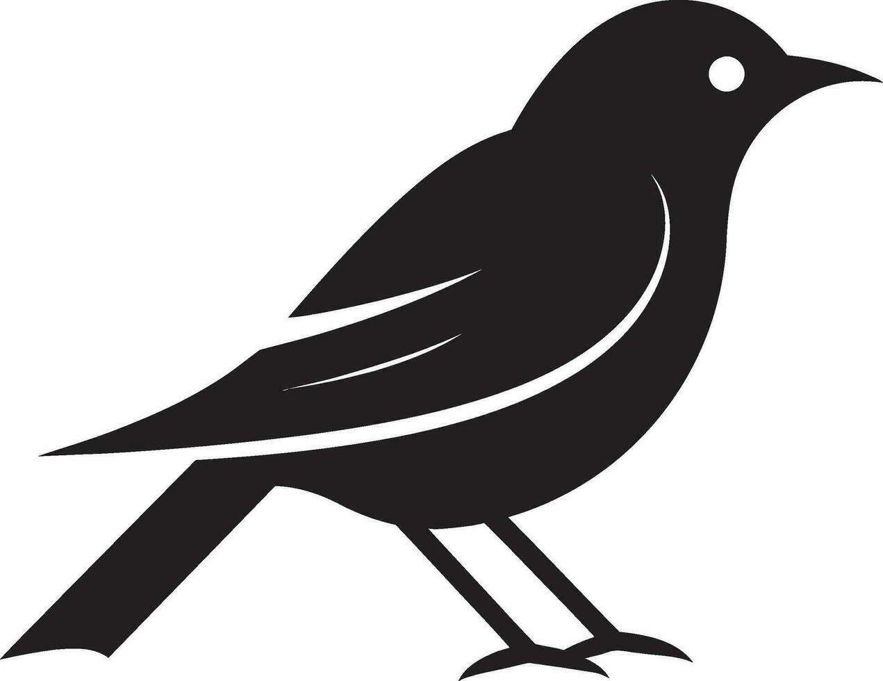 Swift Swallow Logo Kingfisher Monogram Symbol vector