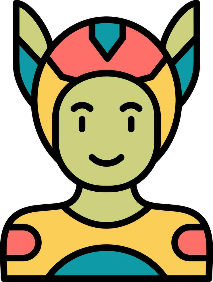 Superhero Vector Icon