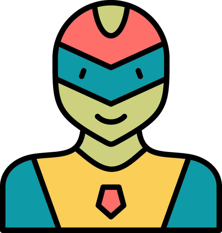 Superhero Vector Icon