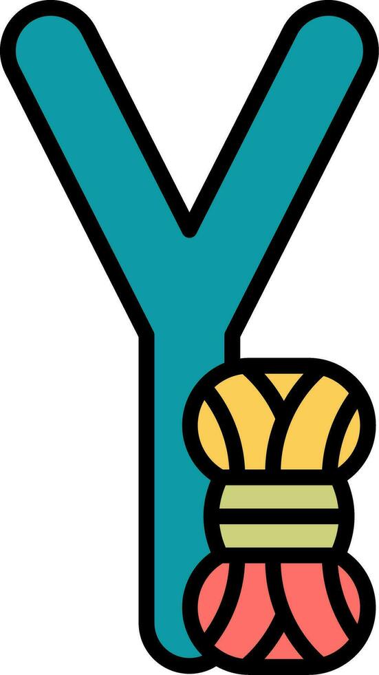 Capital Y Vector Icon