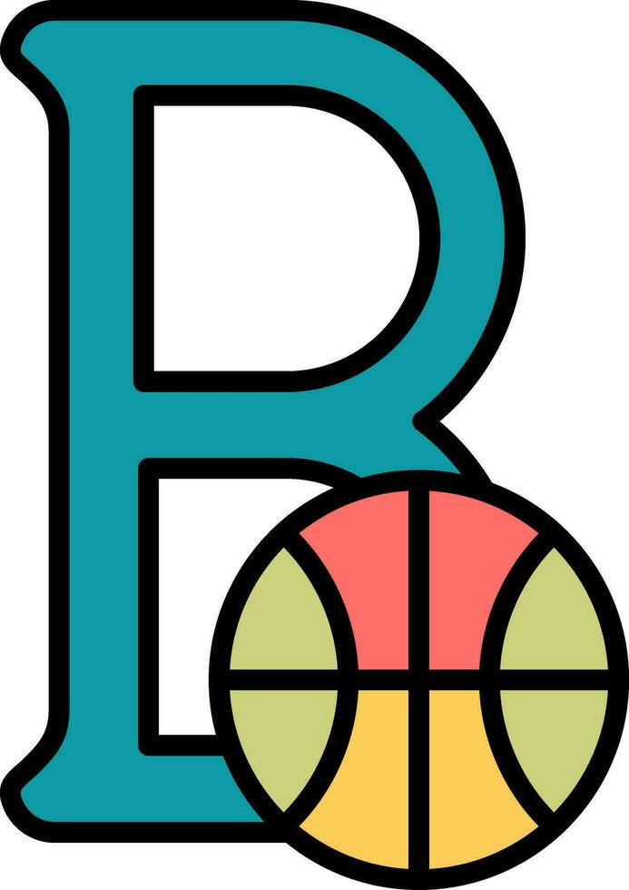 Capital B Vector Icon