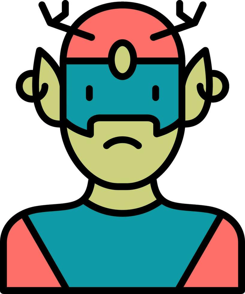 Superhero Vector Icon