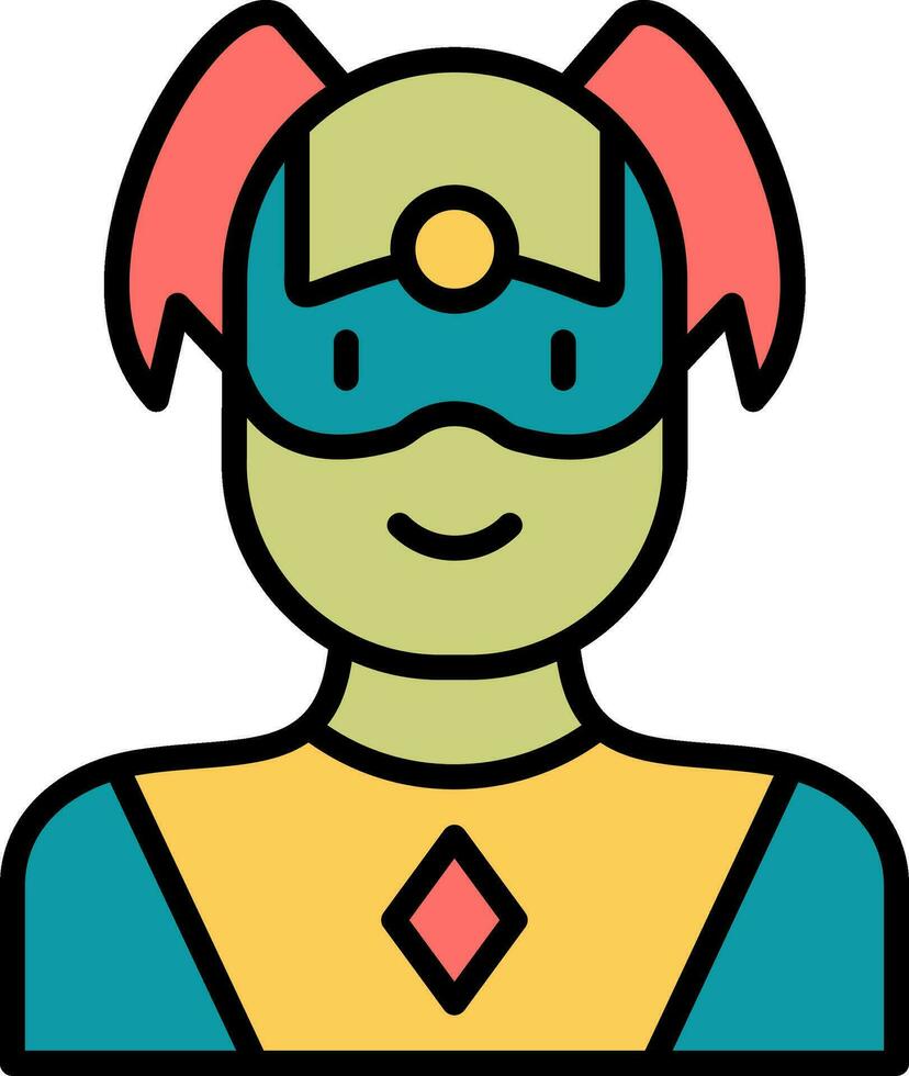 Superhero Vector Icon