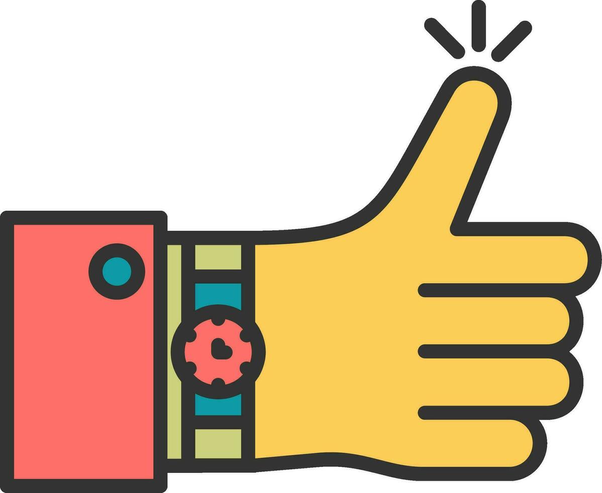 Thumbs Up Vector Icon