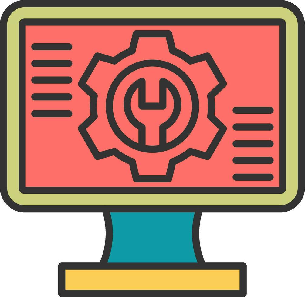 Easy To Install Vector Icon
